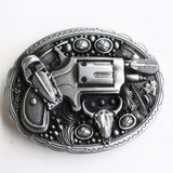 MILITARY THEMED BELT BUCKLE VINTAGE BELT BUCKLE_CWABE0426