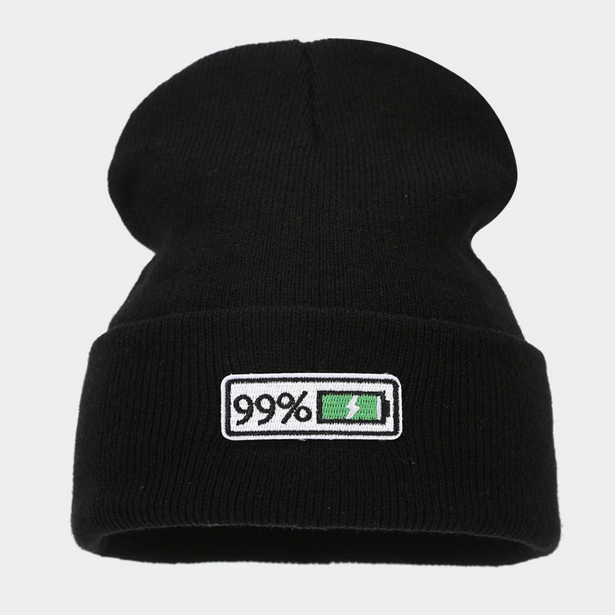 PATCHWORK KNITTED HAT PERSONALITY HIP HOP PILE H_CWAH2086