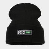 PATCHWORK KNITTED HAT PERSONALITY HIP HOP PILE H_CWAH2086