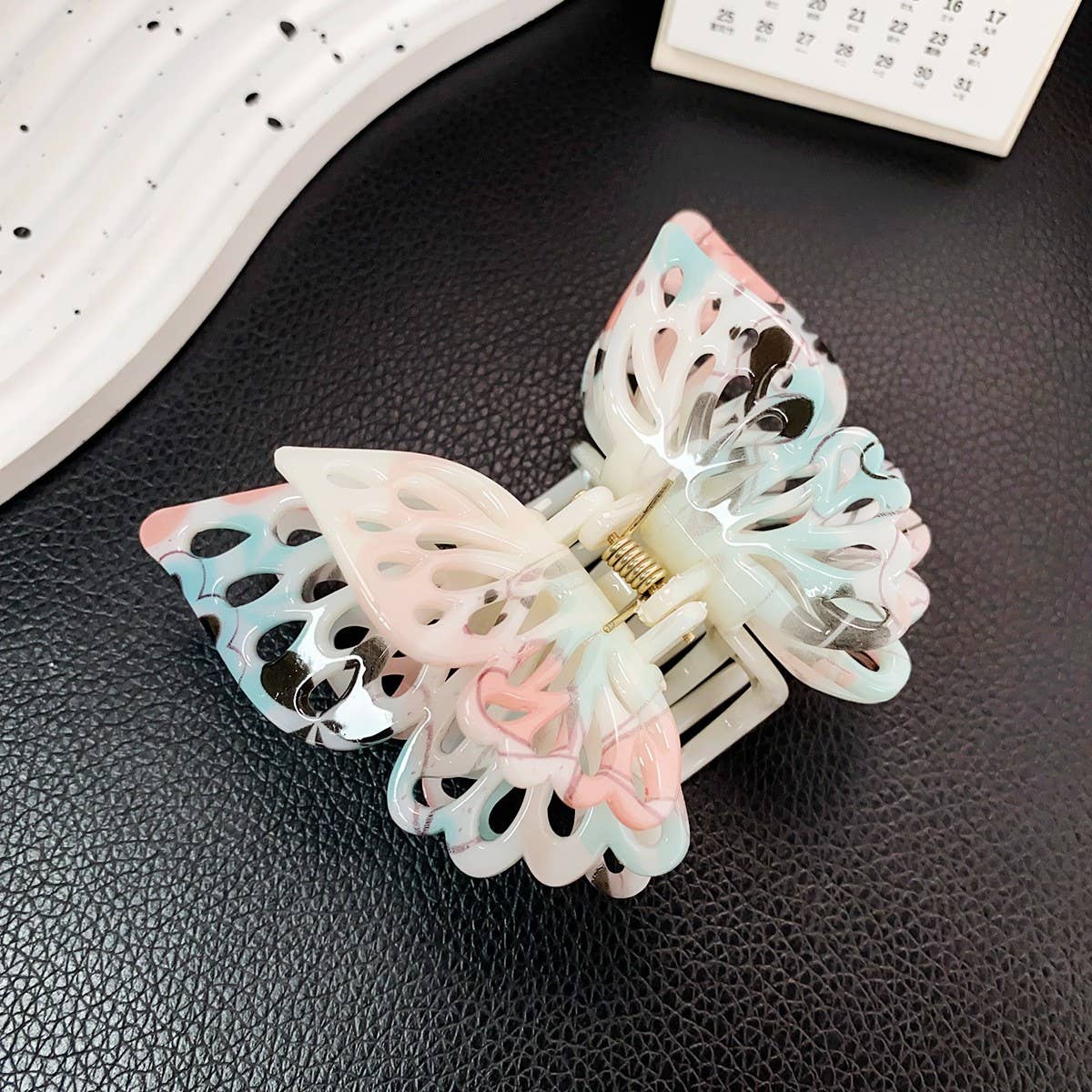 INK STYLE HOLLOW BUTTERFLY HAIR CLAW FAIRY CLIP_CWAHA1582