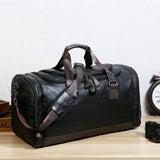 MENS PU TRAVEL BAG EXTRA LARGE CAPACITY_CWAB5169