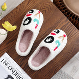 HOT STYLE LETTER PLUSH WARM COTTON SLIPPERS_CWSHS0761