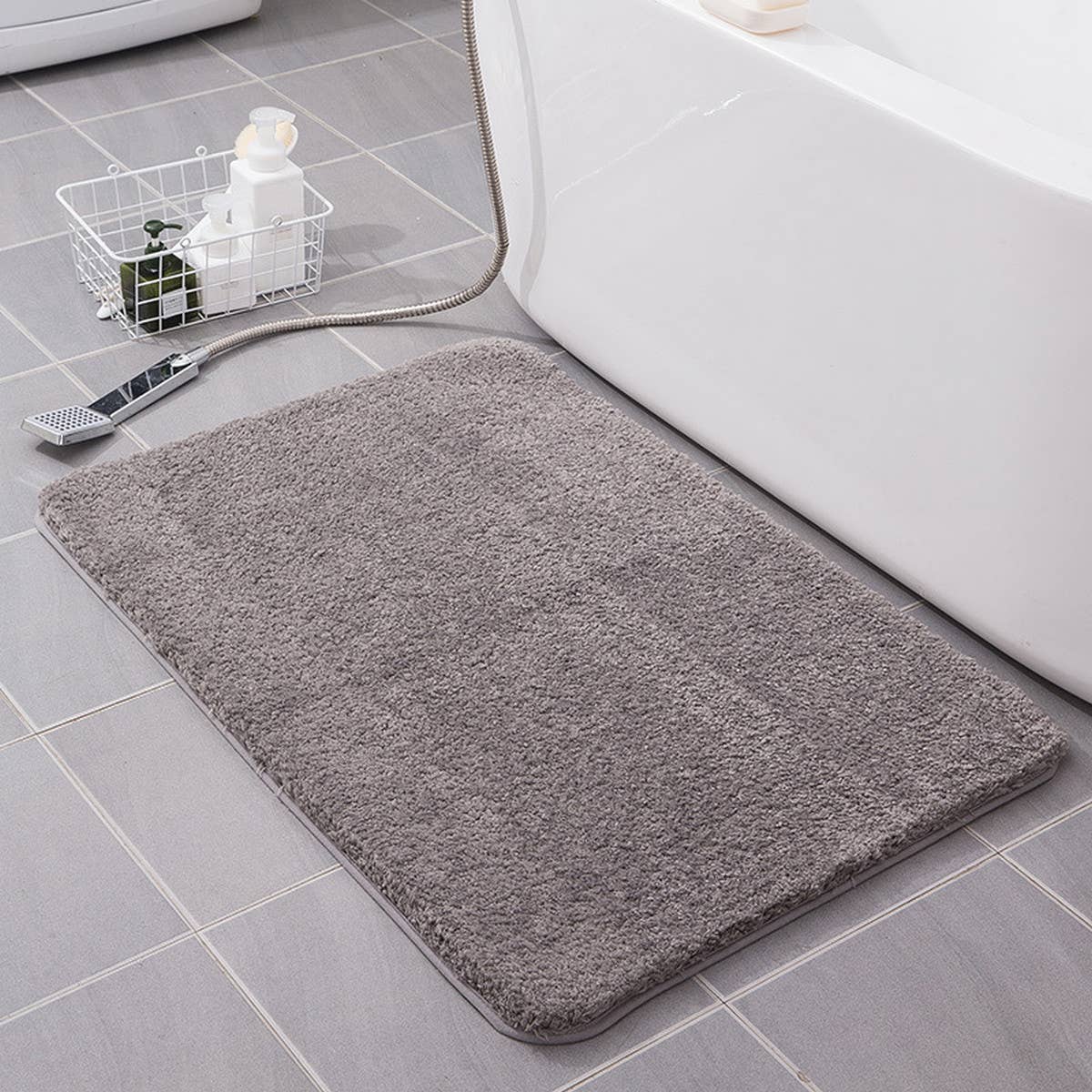 Water-Absorbent Non-Slip Thick Bathroom Mat_Cwmm1585