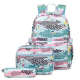 BACKPACKS FOR SCHOOL LARGE CAPACITY 3 PIECE SET_CWAB5506