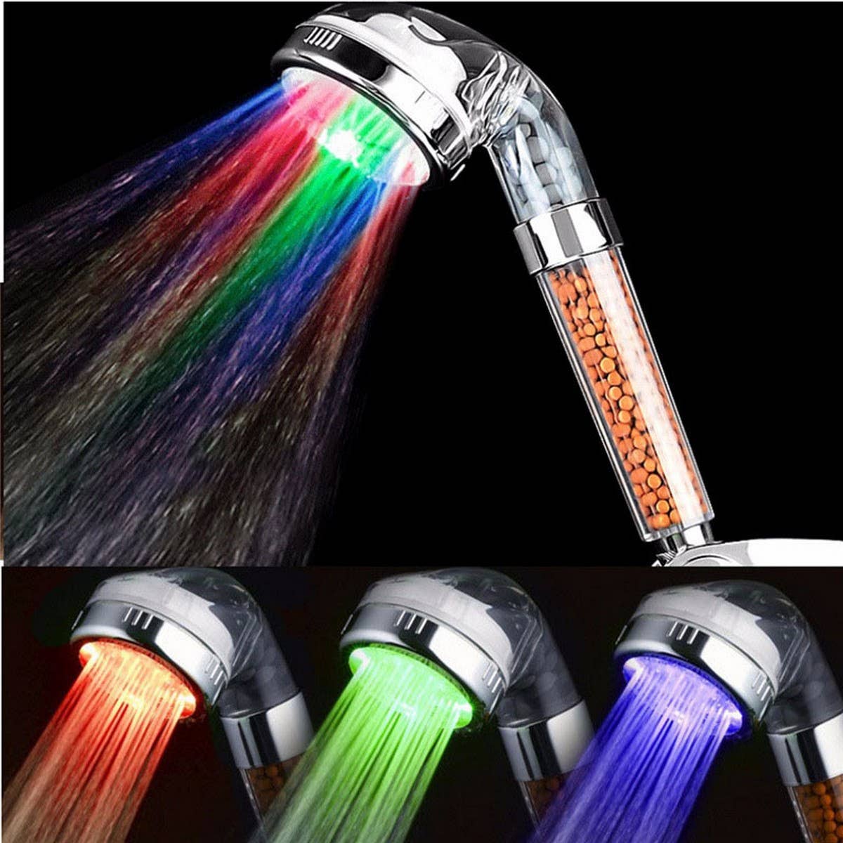 LED LIGHT COLORFUL HANDHELD SHOWER HEAD_CWASC1719