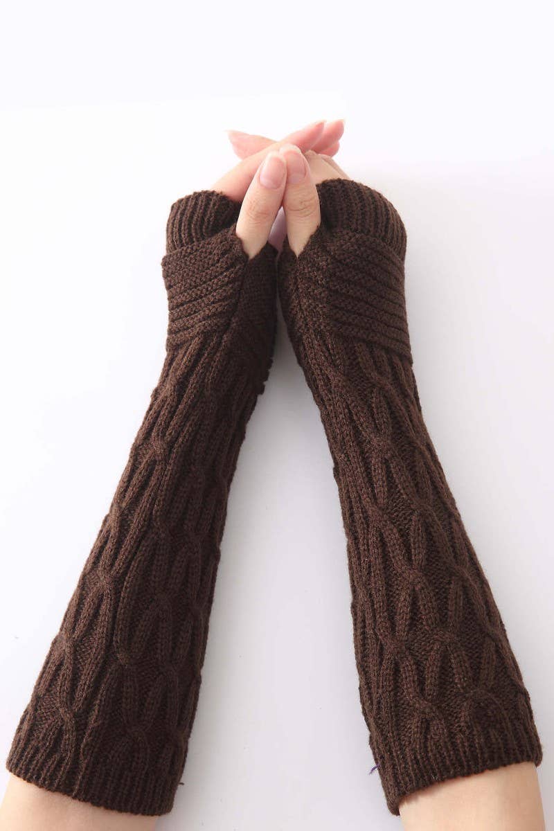 Winter Solid Knit Trendy Hand Warmers_Cwag001