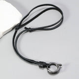 CREATIVE ADJUSTABLE VINTAGE COWHIDE NECKLACE_CWMM4592
