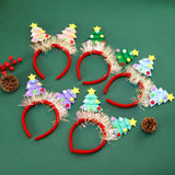 CHRISTMAS SEQUINED CHILDRENS COSTUME HEADBAND_CWAHA2733