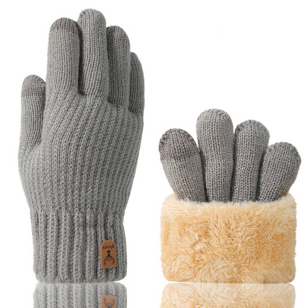 Winter Double Layer Touch Screen Warm Gloves_Cwag0117