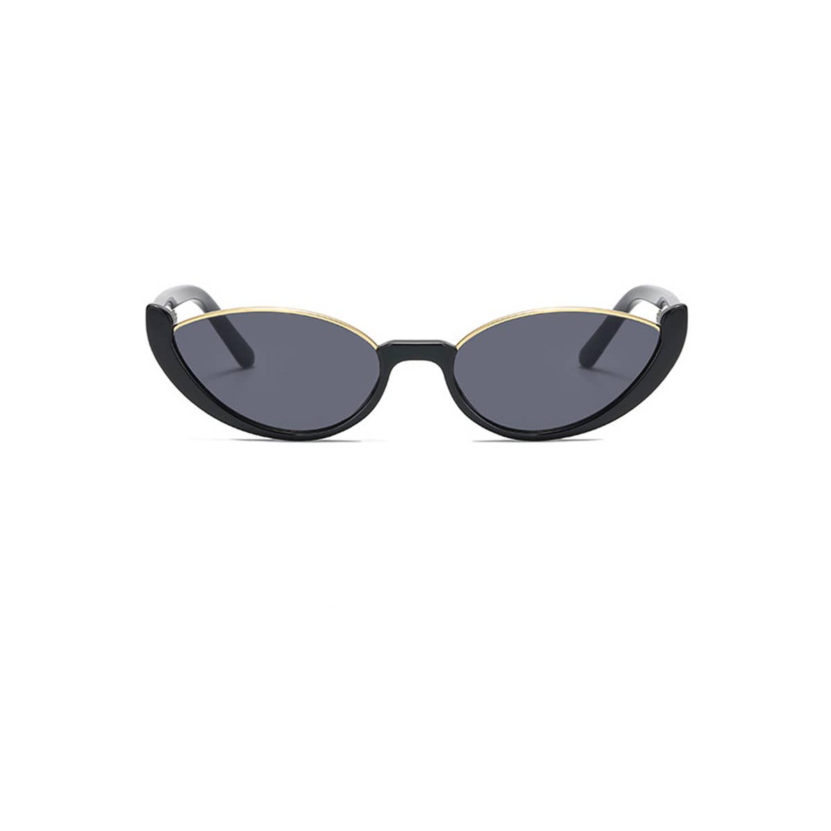 NEW HALF FRAME CAT EYE STREET STYLE SUNGLASSES_CWASG0386