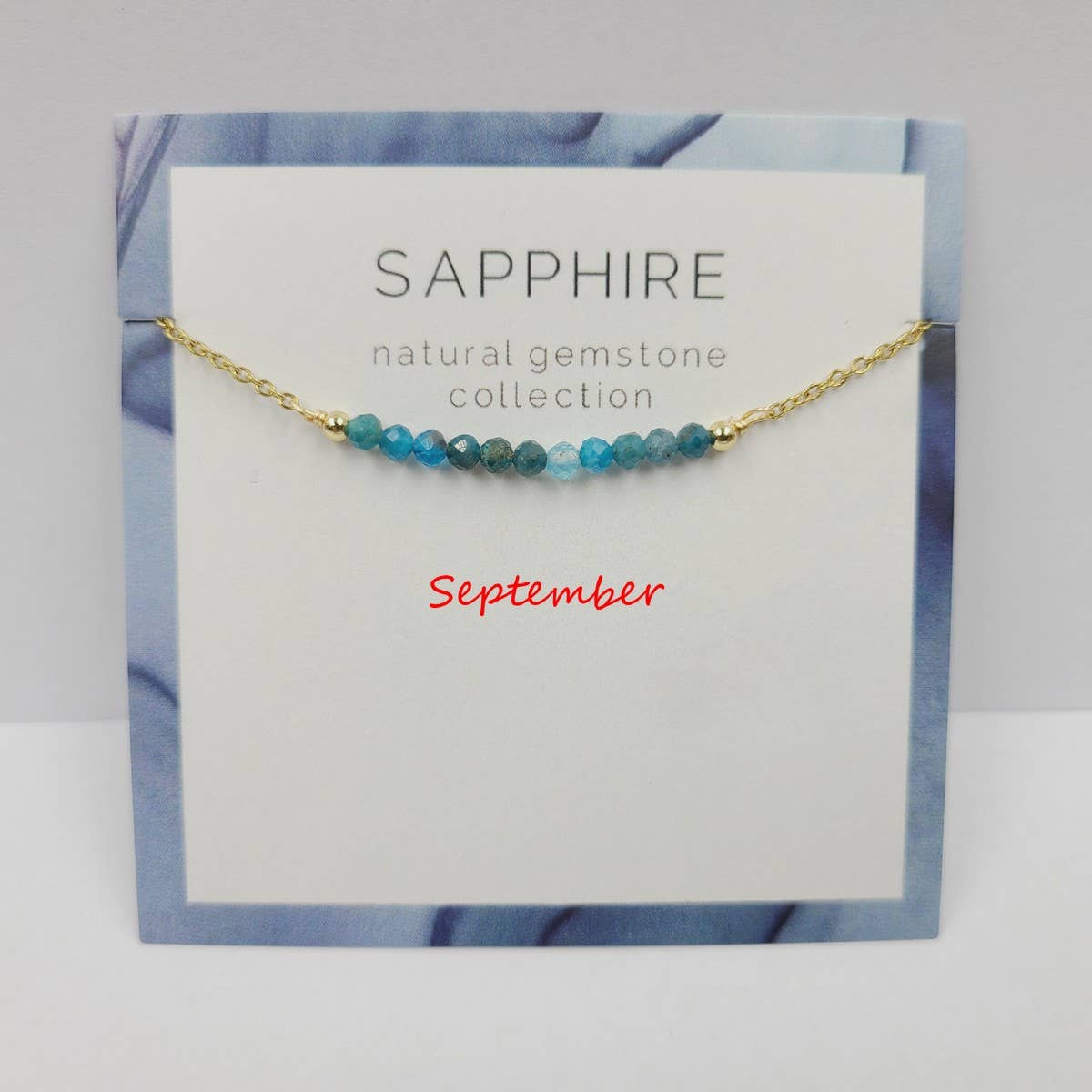 DECEMBER NECKLACE NATURAL STONE LOCK BONE CHAIN_CWAJE1054