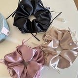 SWEET RIBBON BOW LARGE INTESTINE HAIR ROPE_CWAHA0940