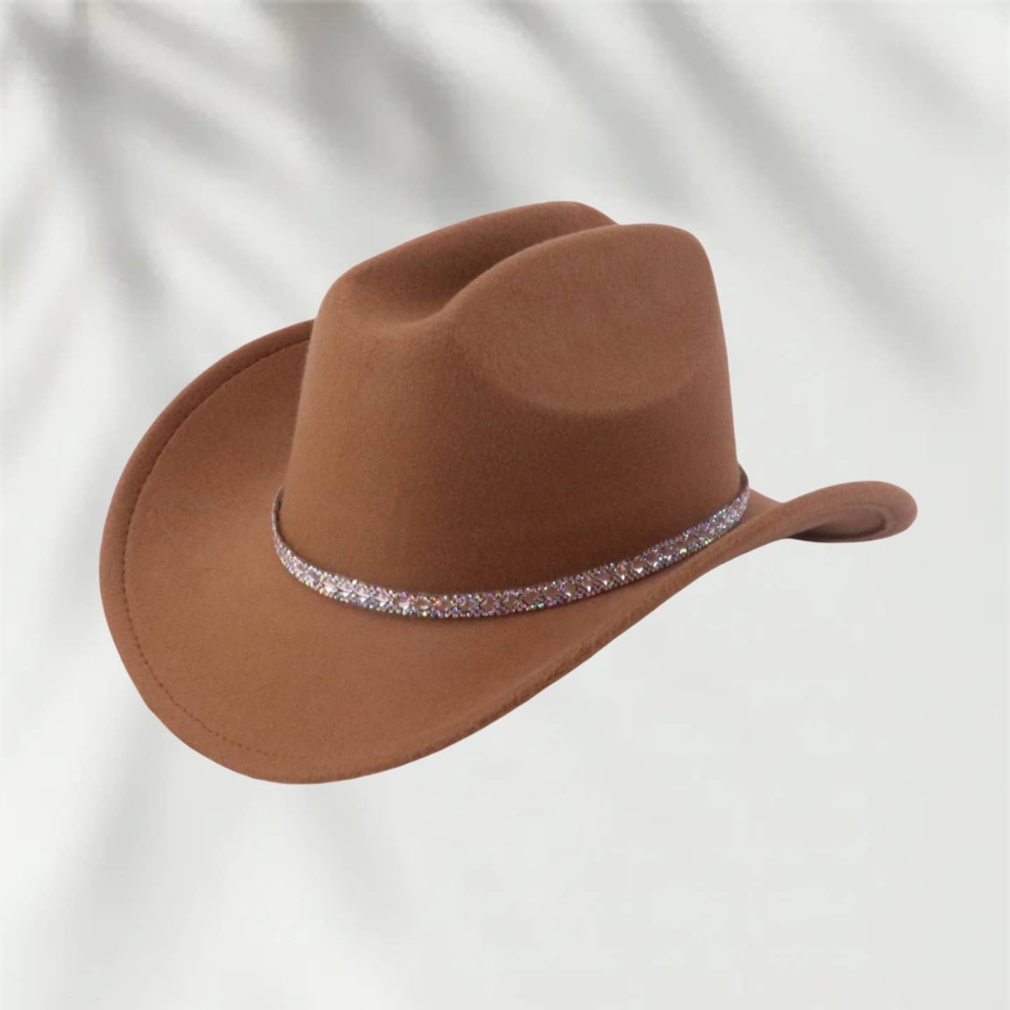 Unisex Ethnic Western Wide Brim Sun Cowboy Hat_Cwah3652