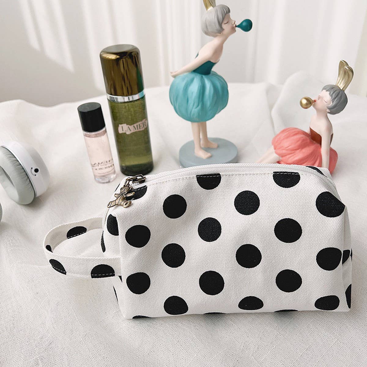 FASHION DOT MAKEUP BAG STORAGE BAG_CWAB1228