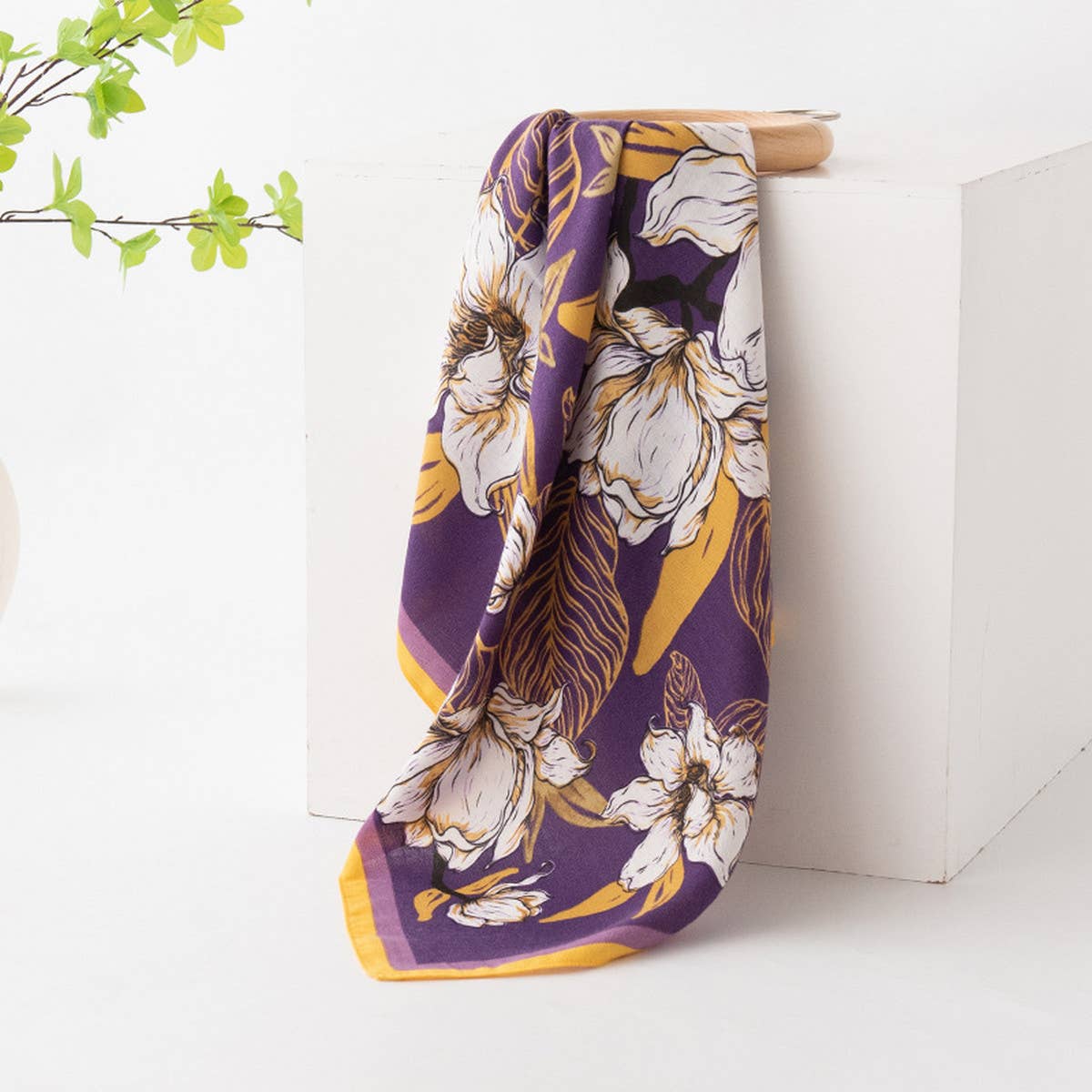 Wild Shirt Floral Print Scarf_Cwasc0929