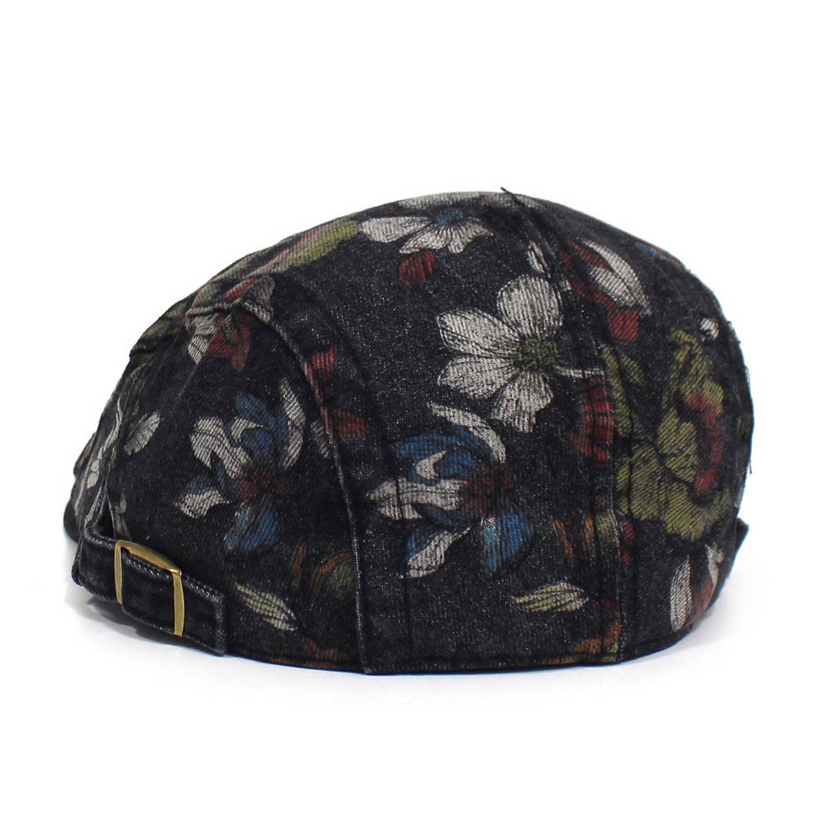 RETRO 2024 NEW PRINTED FLOWER BERET_CWAB2919