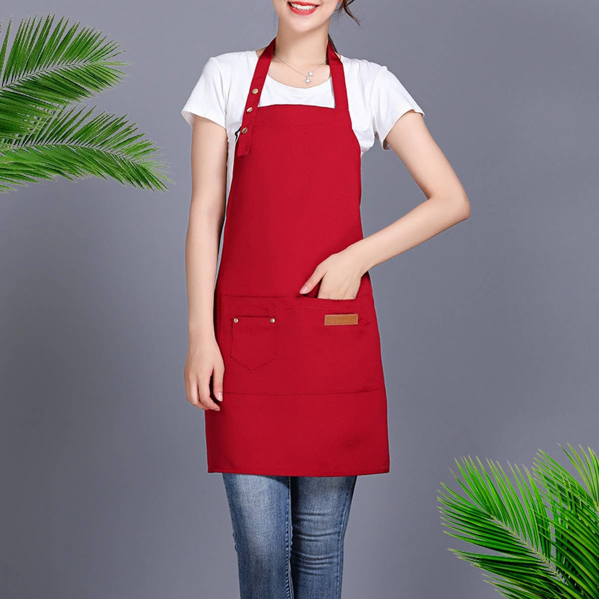 Cwmm1831_Canvas House Apron Work Apron