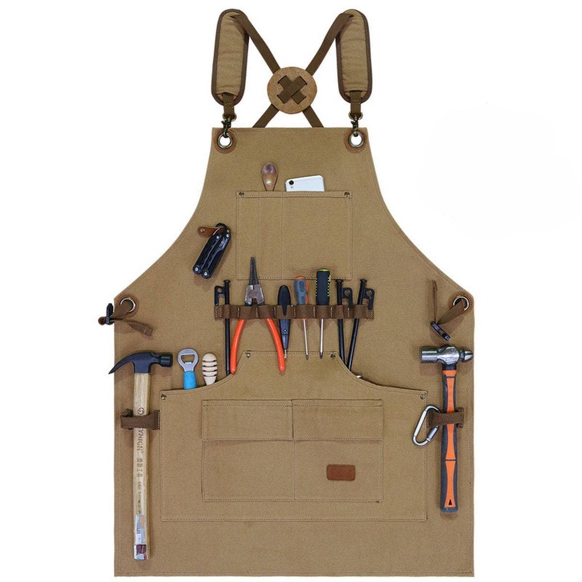 Cwmm1820_Outdoor Tools Auto Repair Multi-Purpose Work Apron