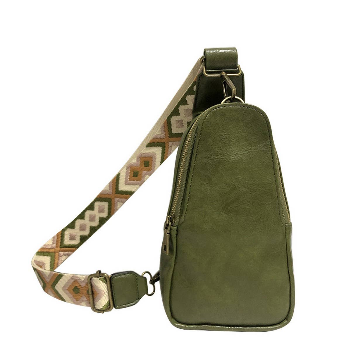 Leopard Print Outdoor Sport Backpack Crossbody Bag_Cwab1398