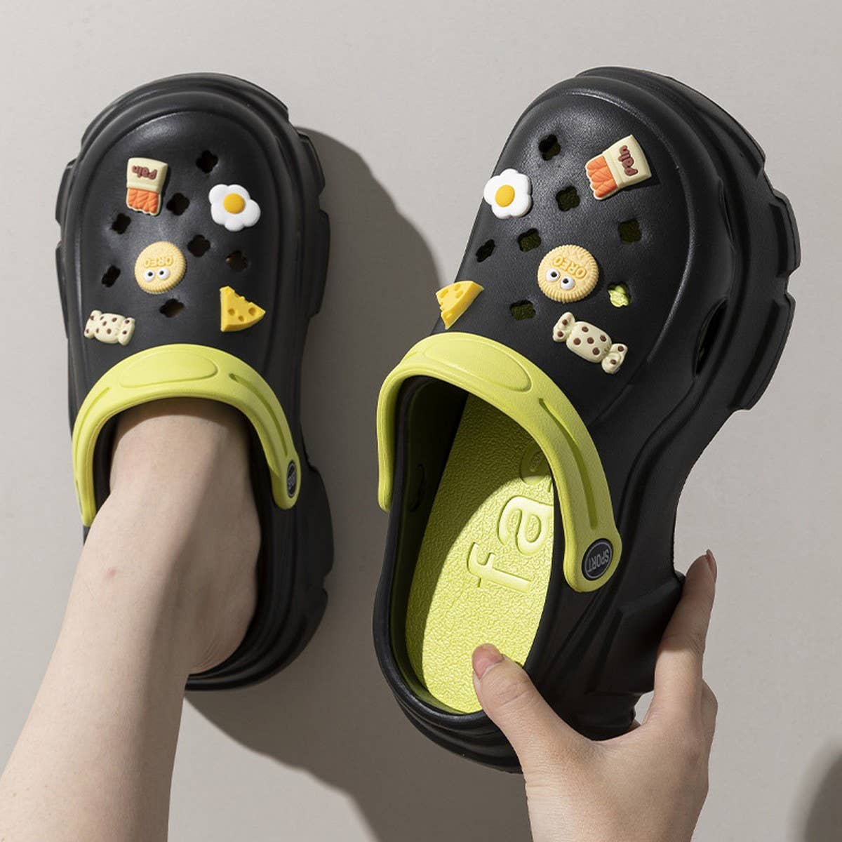 2024 NEW COOKIES AND CHEESE HOLE SANDALS_CWSHS0816