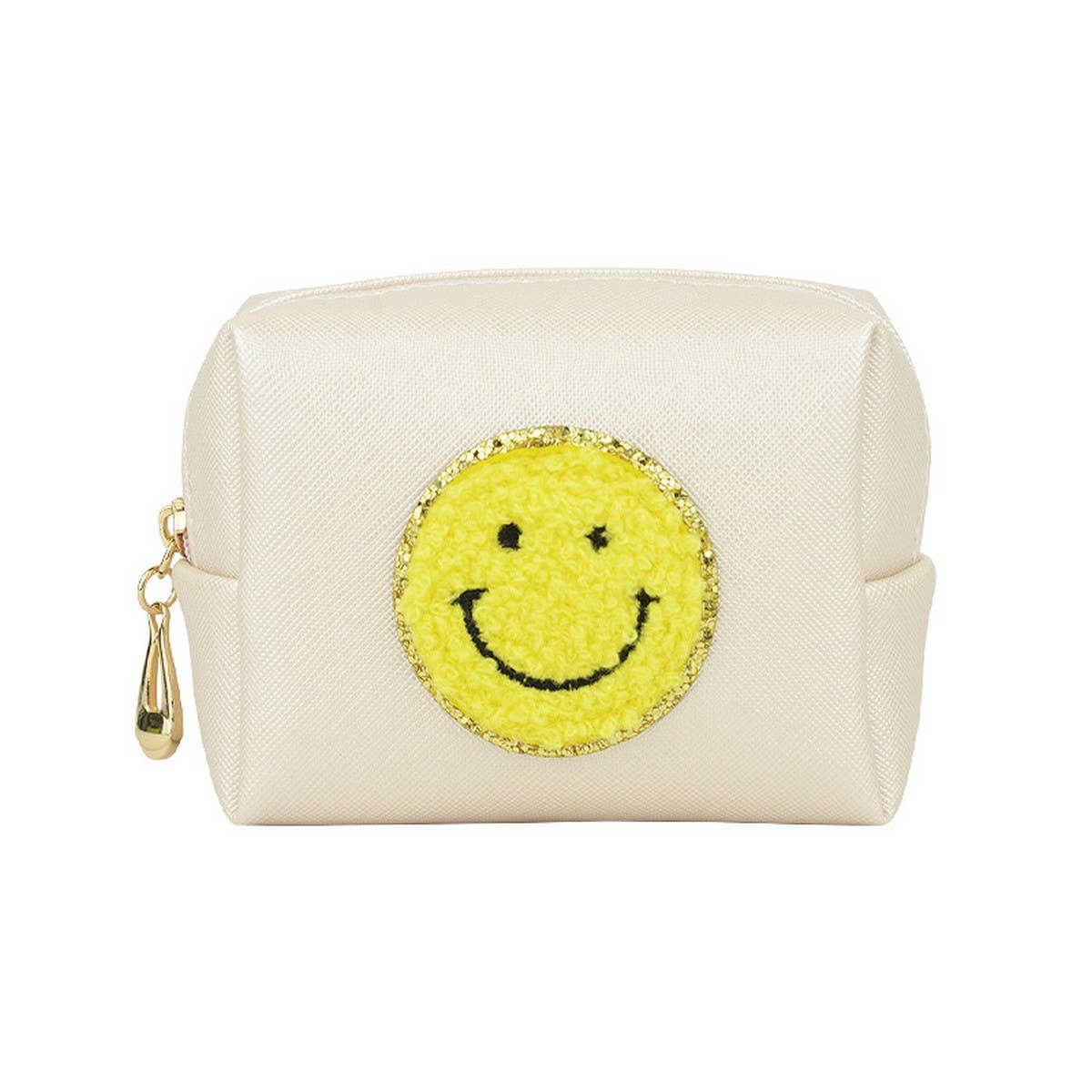 Portable Face Embroidered Sanitary Towel Bag_Cwab1101