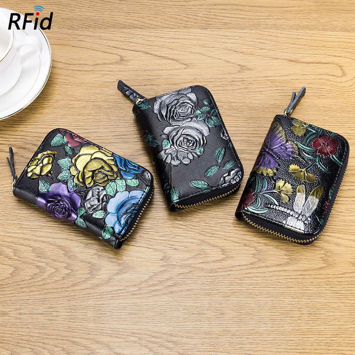 FASHION GENUINE LEATHER NFC MINI MULTI CARD HOLDER_CWAB3876