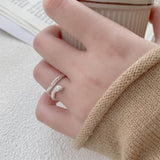 Cwaje4974_Exquisite Little Snake Personality Open Ring