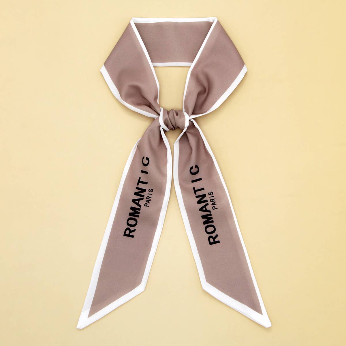 ELEGANT FLORAL SCARF HAIR RIBBON BAG ACCESSORY_CWASC0073