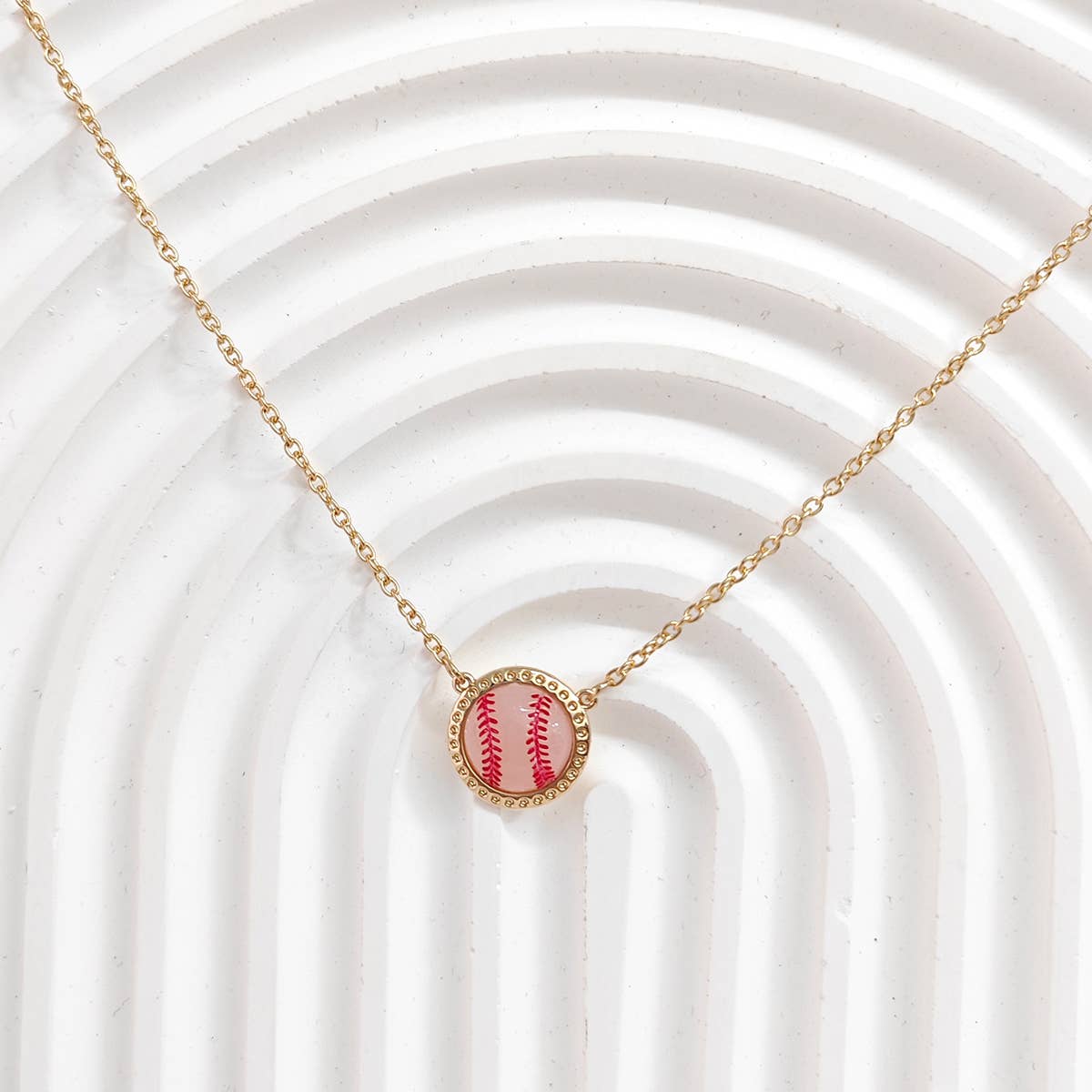 Football Basketball Small Pendants Sports Necklace_Cwmm3751