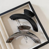 MINIMALIST ARCH METAL HAIR CLAW ELEGANT SHARK CLIP_CWAHA1280