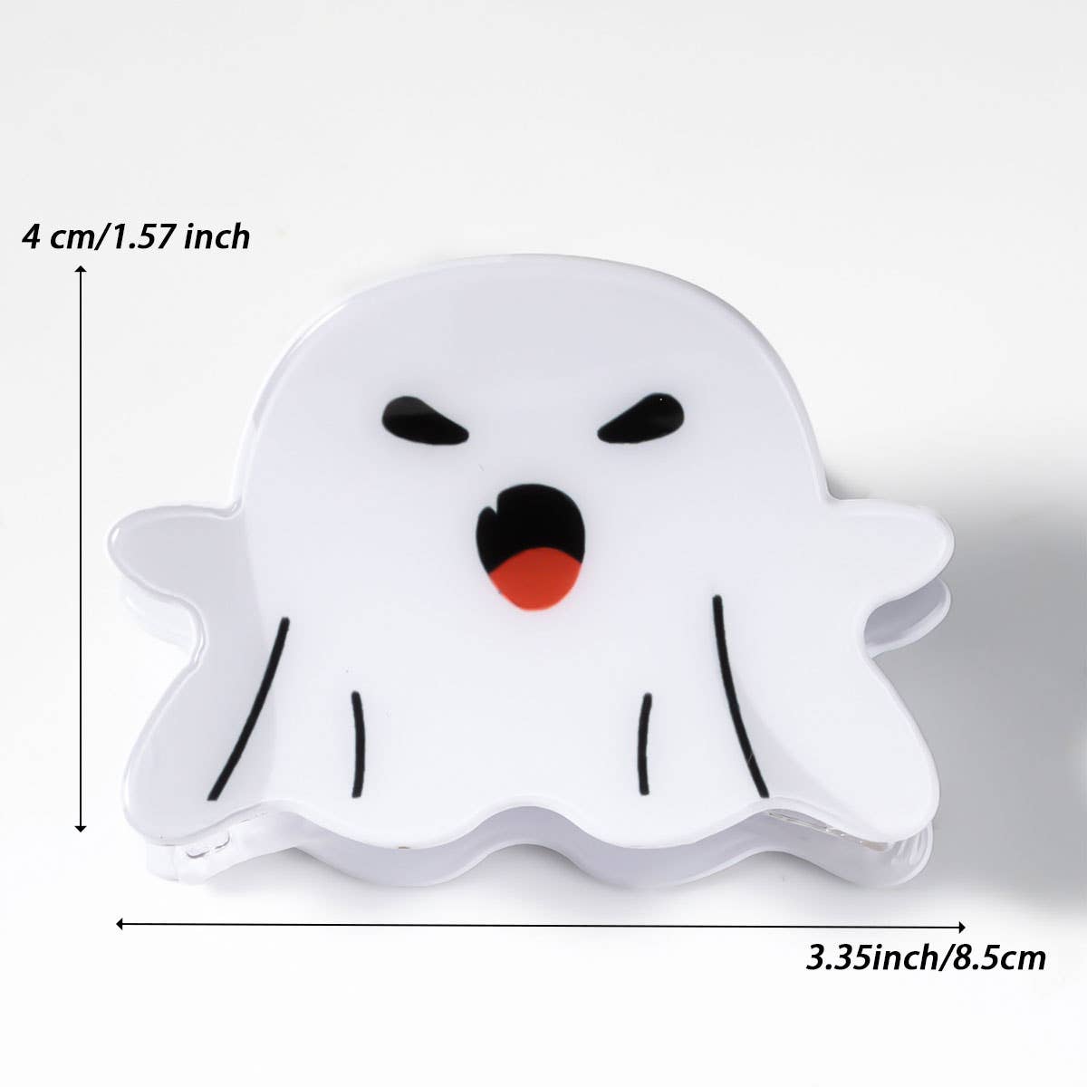 HALLOWEEN GHOST HOLIDAY CLAW HAIR CLIPS_CWAHA1449