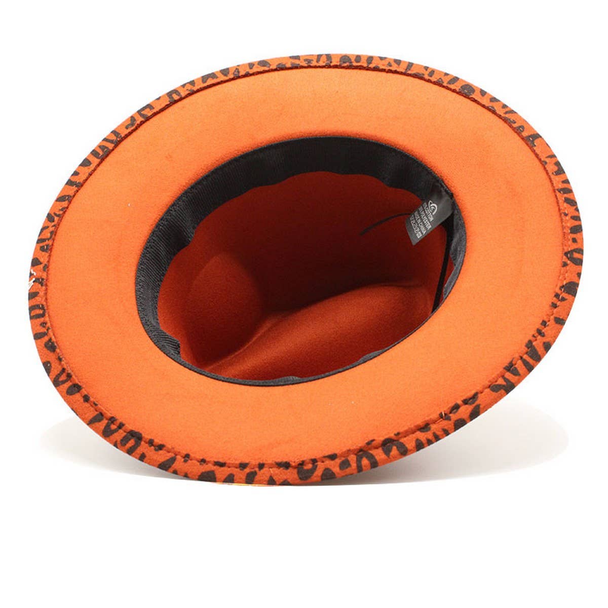 Woolen Jazz Hat Top Hat Flat Brim Hat Wide Brim Hat_Cwah2611