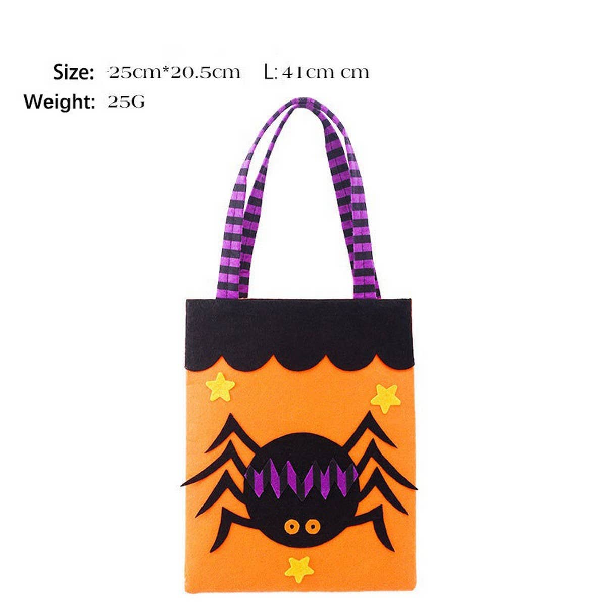 Cute Pumpkin Ghost Nonwoven Gift Bag_Cwmm9923