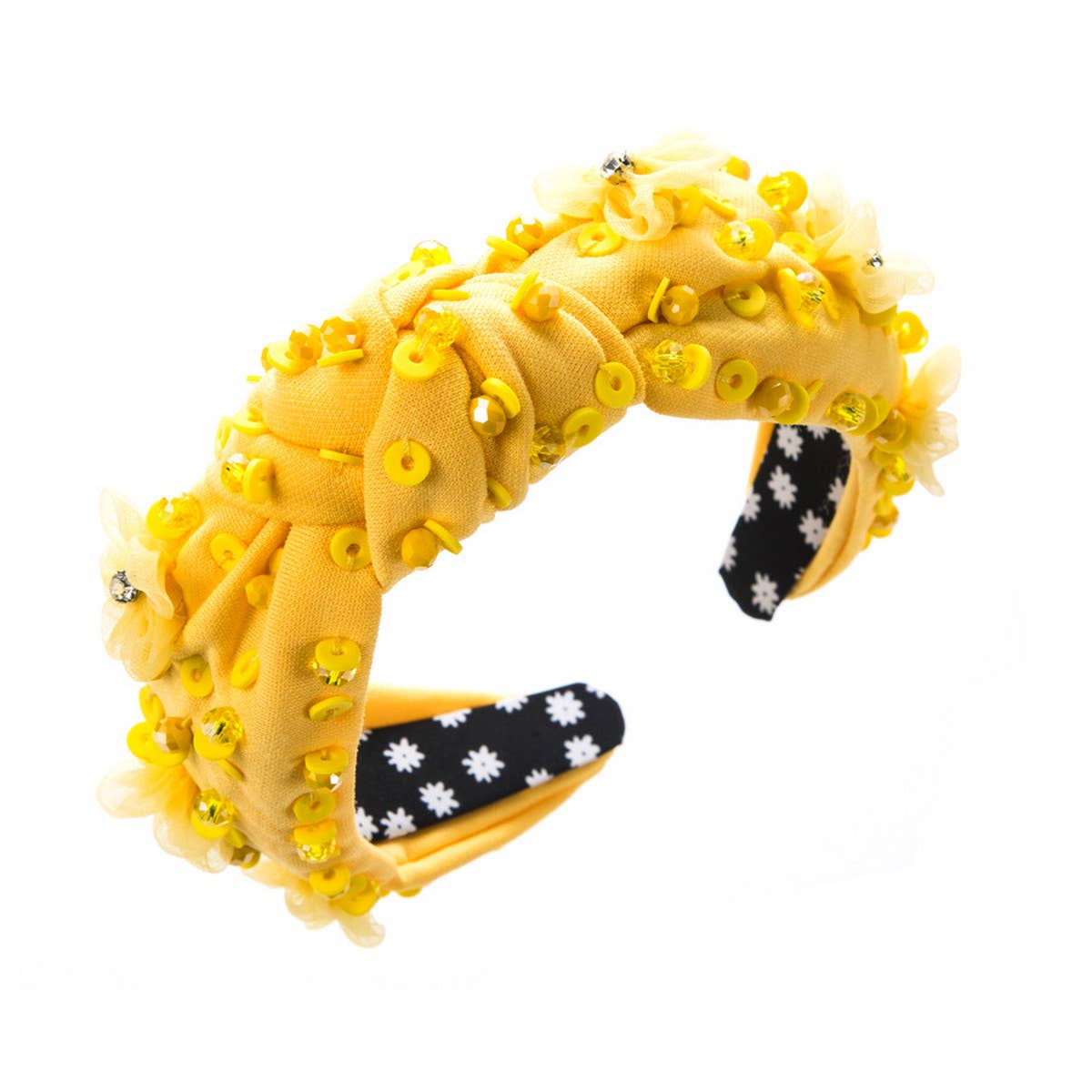 FASHION FLOWER KNOTTED WIDE BRIM HEADBAND_CWAHA2124