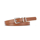 SIMPLE NEW MULTI COLOR SILVER BUCKLE BELT_CWABE0586