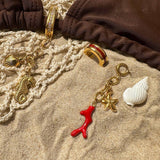 STAINLESS STEEL OIL DROP JEWELRY ACCESSORIESPENDANT_CWMM4686