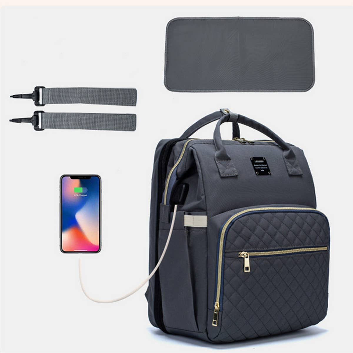 PORTABLE BACKPACK MOTHER AND BABY BAG_CWAB2233