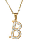 FASHION ALPHABET PENDANT CHARM NECKLACE_CWAJE219