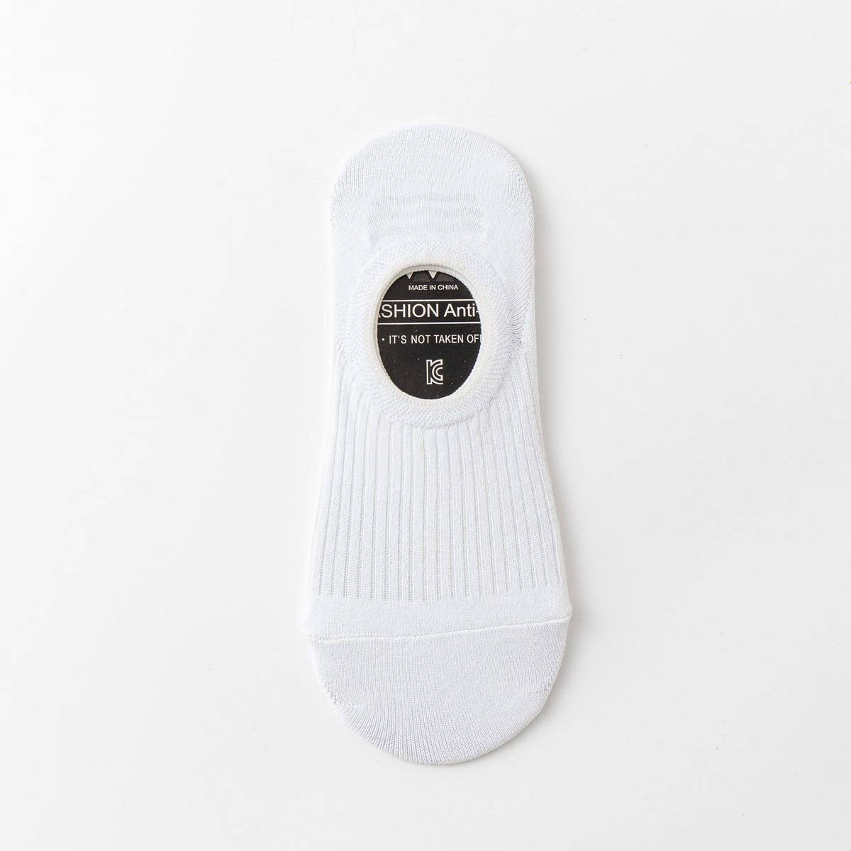 ALL MATCH SOLID COLOR SILICONE BOAT SOCKS FOR MEN_CWMS2033