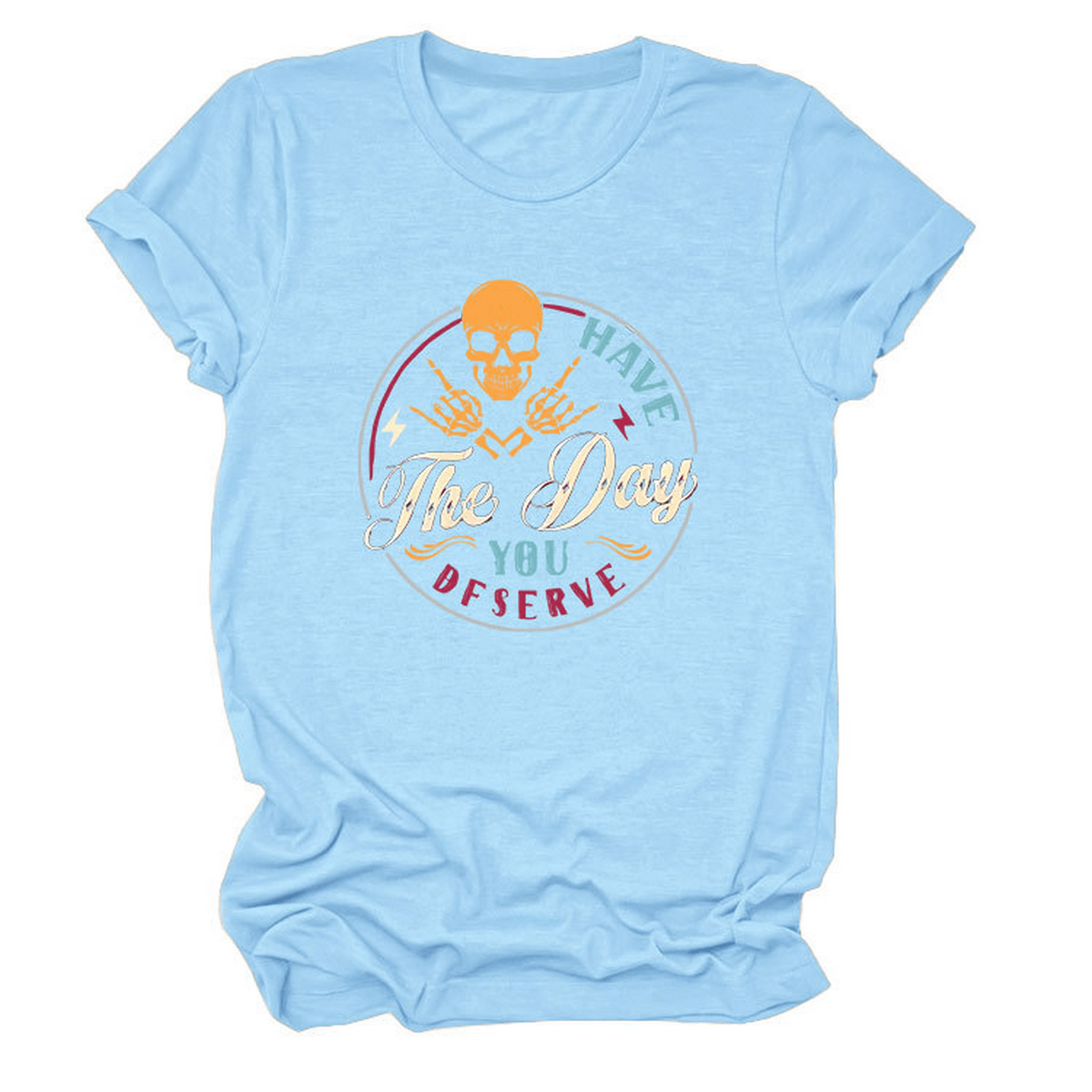 LOOSE FIT CREW NECK TEE WOMEN S CASUAL WEAR_CWTTS1529