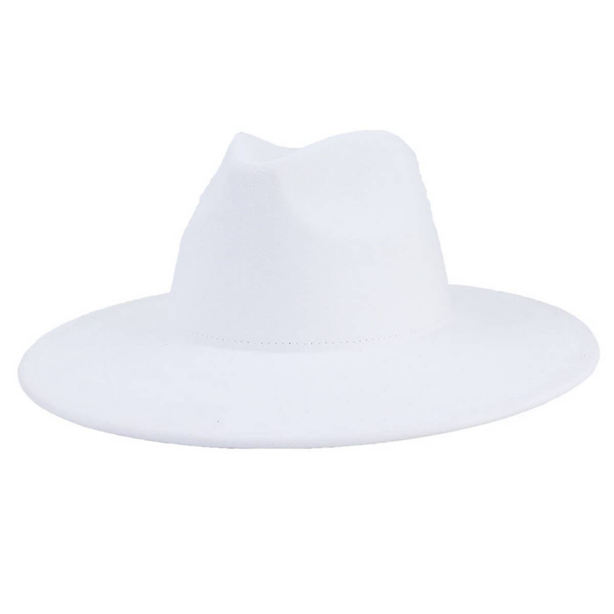MENS AND WOMENS WIDE BRIM HATS WITH FLAT BRIM_CWAH1766