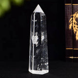 CLEAR QUARTZ CRYSTAL POINT HEX TOWER_CWMM8109