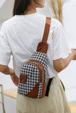 Casual Plaid One Shoulder Messenger Bag_Cuab0023