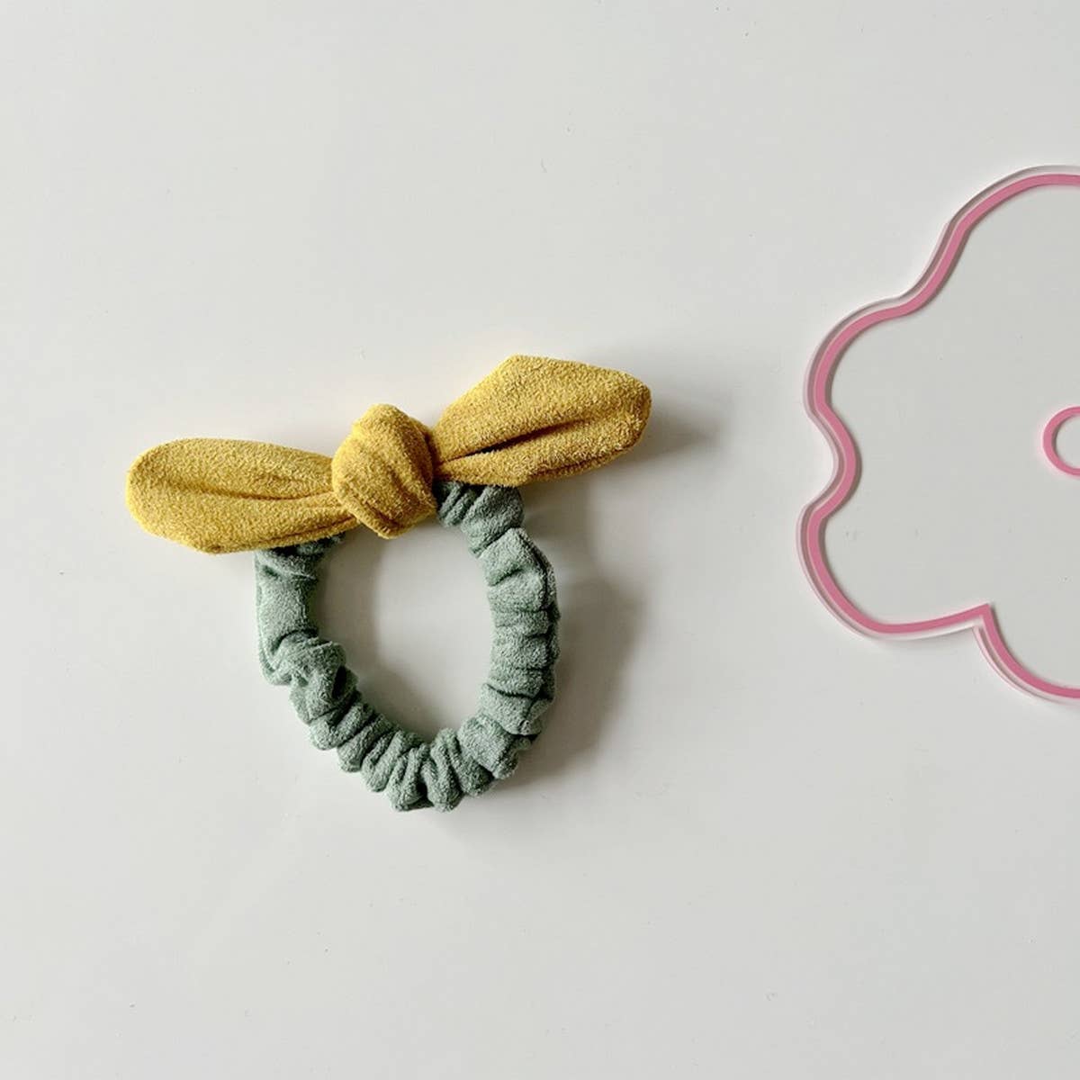 CHILDRENS NEW BOW COLOR MATCHING HAIR ROPE_CWAHA1823