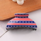 4TH OF JULY RECTANGLE HAIR CLAW CLIPS_CWAHA0700