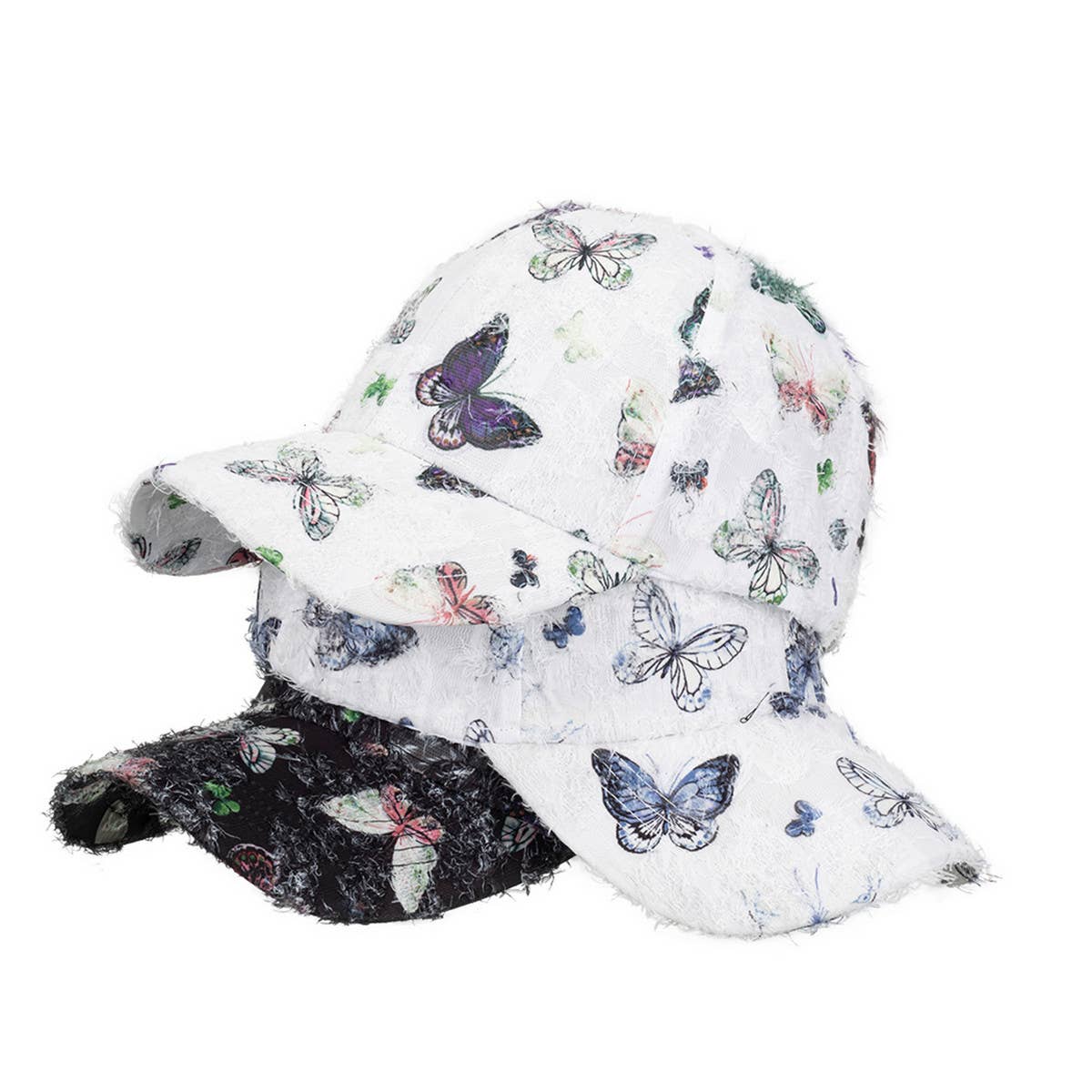 ETHNIC STYLE BUTTERFLY PRINT BASEBALL CAP SUN HAT CWAH1529