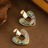 ABALONE SHELL HEART PENDANT EARRINGS_CWMM4302