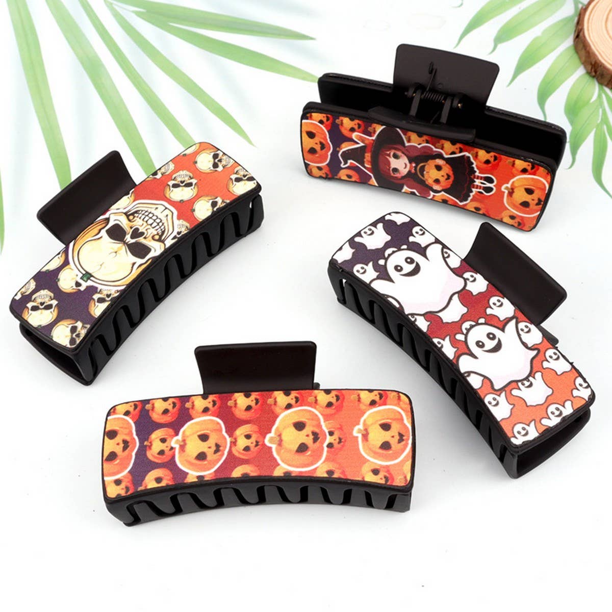 HALLOWEEN EUROPEAN AND AMERICAN PRINT HAIRPIN_CWAHA1465