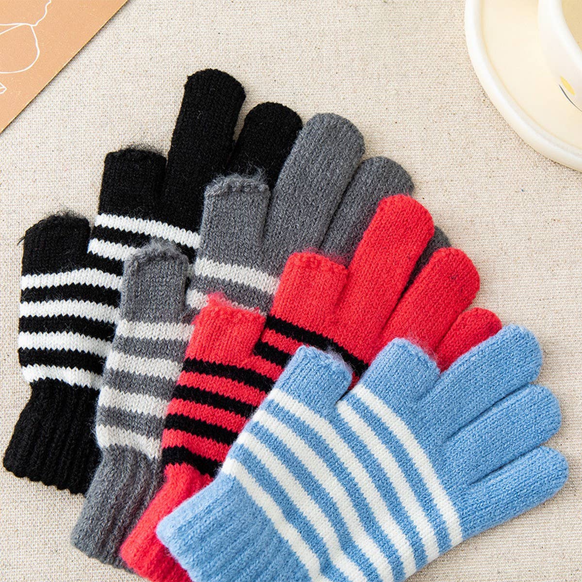Winter Velvet Warm Knitted Touch Screen Gloves_Cwag0195