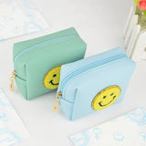 Portable Face Embroidered Sanitary Towel Bag_Cwab1101